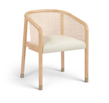 Load image into Gallery viewer, Sylvan - Vegan Leather Dining Chair (Set of 2) - Natural Frame
