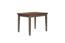 Load image into Gallery viewer, Will Dining - Counter Dining Table With 4 Drawers - Gray / Brown
