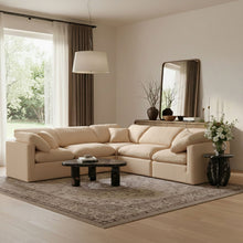 Load image into Gallery viewer, Indulge - Velvet 5 Piece Modular Corner Sectional
