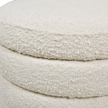 Load image into Gallery viewer, Fuji - Oversized Round Storage Ottoman
