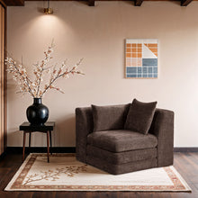 Load image into Gallery viewer, Stellar - Chenille Fabric Upholstered Modular Corner Chair
