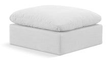 Load image into Gallery viewer, Indulge - Linen Ottoman - White
