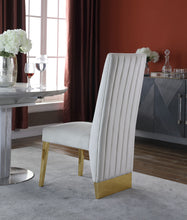 Load image into Gallery viewer, Porsha - Dining Chair with Gold Legs (Set of 2)
