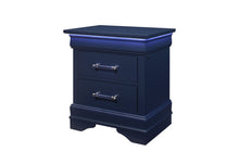 Load image into Gallery viewer, Charlie - Nightstand With LED - Blue
