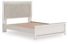 Load image into Gallery viewer, Zuraleus - Upholstered Panel Platform Bed With Roll Slats
