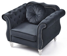 Load image into Gallery viewer, Chic Transitional Flared Arm Chair
