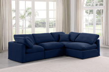 Load image into Gallery viewer, Indulge - Velvet 4 Piece Modular Sectional
