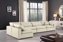 Load image into Gallery viewer, Comfy - 5 Piece Faux Leather Modular Sectional
