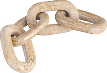 Load image into Gallery viewer, Lynx - Travertine Decorative Chain Links - Natural
