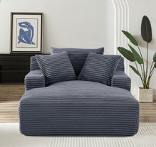 Load image into Gallery viewer, Cloudline - Oversized Chaise Lounge, Modern Comfy Couch With Full Foam Cushioning, Cozy Sleeper Sofabed
