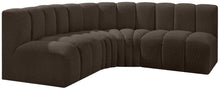 Load image into Gallery viewer, Arc - Boucle Fabric 4 Piece Corner Modular Sofa
