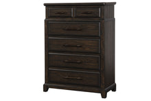 Load image into Gallery viewer, 6 Drawer Dresser - Mahogany
