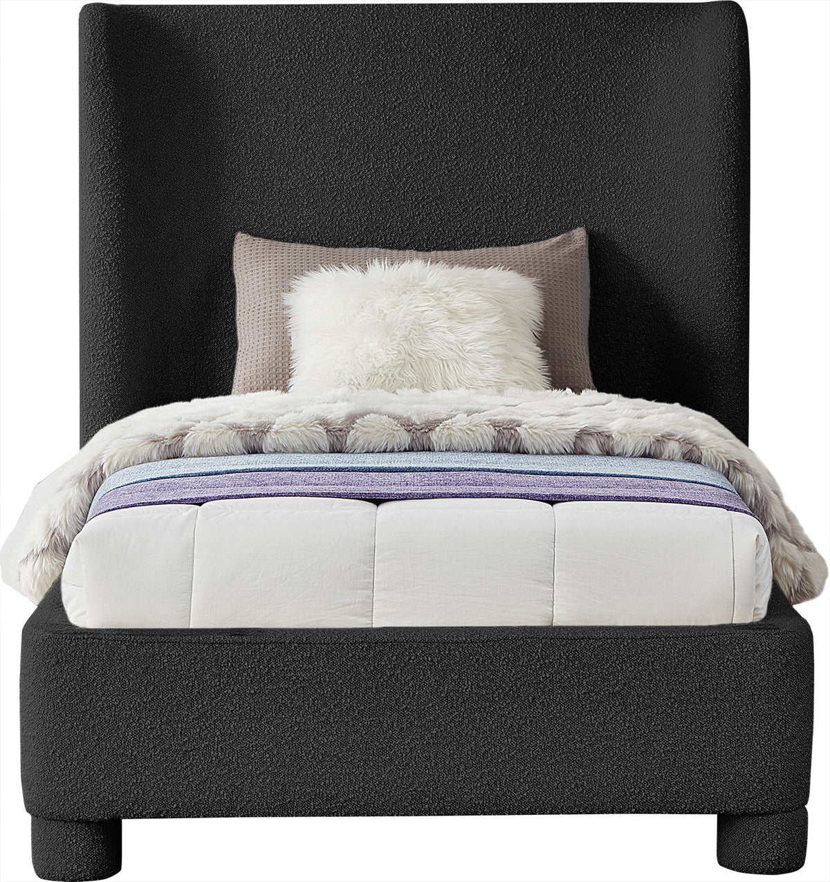 Penny - Boucle Fabric Bed