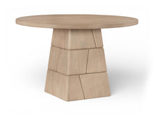 Load image into Gallery viewer, Tavio - 48" Oak Veneer And Solid Wood Dining Table
