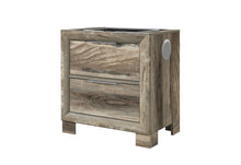 Load image into Gallery viewer, Callie - Nightstand With Wireless Charging Platform And LED Speaker - Brown
