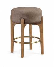 Load image into Gallery viewer, Torino - Backless Counter Stool With Brushed Brown Base (Set of 2)
