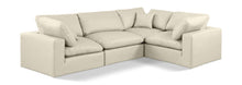 Load image into Gallery viewer, Comfy - 4 Piece Faux Leather Modular Sectional
