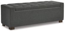 Load image into Gallery viewer, Cortwell - Storage Bench - Gray
