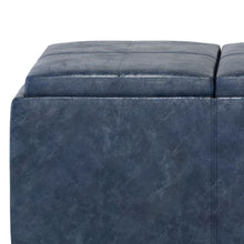 Load image into Gallery viewer, Avalon - Upholstered Storage Ottoman
