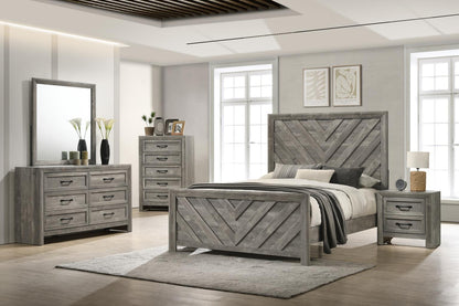 B402 - Nightstand - Gray