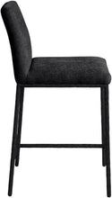 Load image into Gallery viewer, Reeves - Chenille Fabric Upholstered Counter Stool (Set of 2) - Black Base
