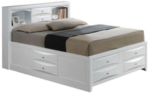 Load image into Gallery viewer, Modern Design Storage Bed With Bookcase Headboard
