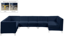 Load image into Gallery viewer, Alina - 8 Piece Velvet Modular Sectional
