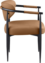 Load image into Gallery viewer, Virella - faux Leather Upholstered Dining Chair (Set of 2) - Black Base
