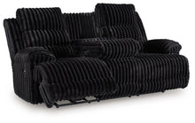 Load image into Gallery viewer, Rhine Falls - Reclining Power Sofa With Drop Down Table - Onyx
