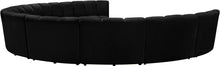 Load image into Gallery viewer, Infinity - 9 Piece Velvet Modular Sectional
