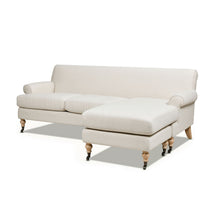 Load image into Gallery viewer, Alana - L-Shape Reversible Sectional Sofa - Light Beige
