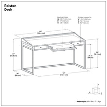 Load image into Gallery viewer, Ralston - Handcrafted Desk
