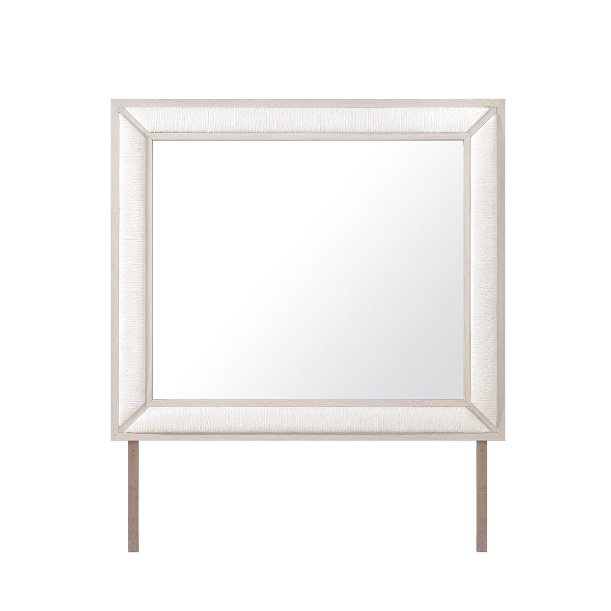 Ciara - Upholstered Mirror - Beige