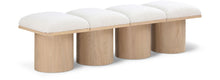 Load image into Gallery viewer, Pavilion - 4 Piece Modular Bench With Natural Base
