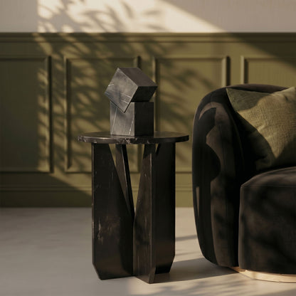Alba - Genuine Marble End / Side Table