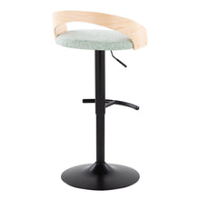 Load image into Gallery viewer, Grotto - Contemporary Adjustable Barstool With Swivel &amp; Rounded T Footrest (Set of 2)
