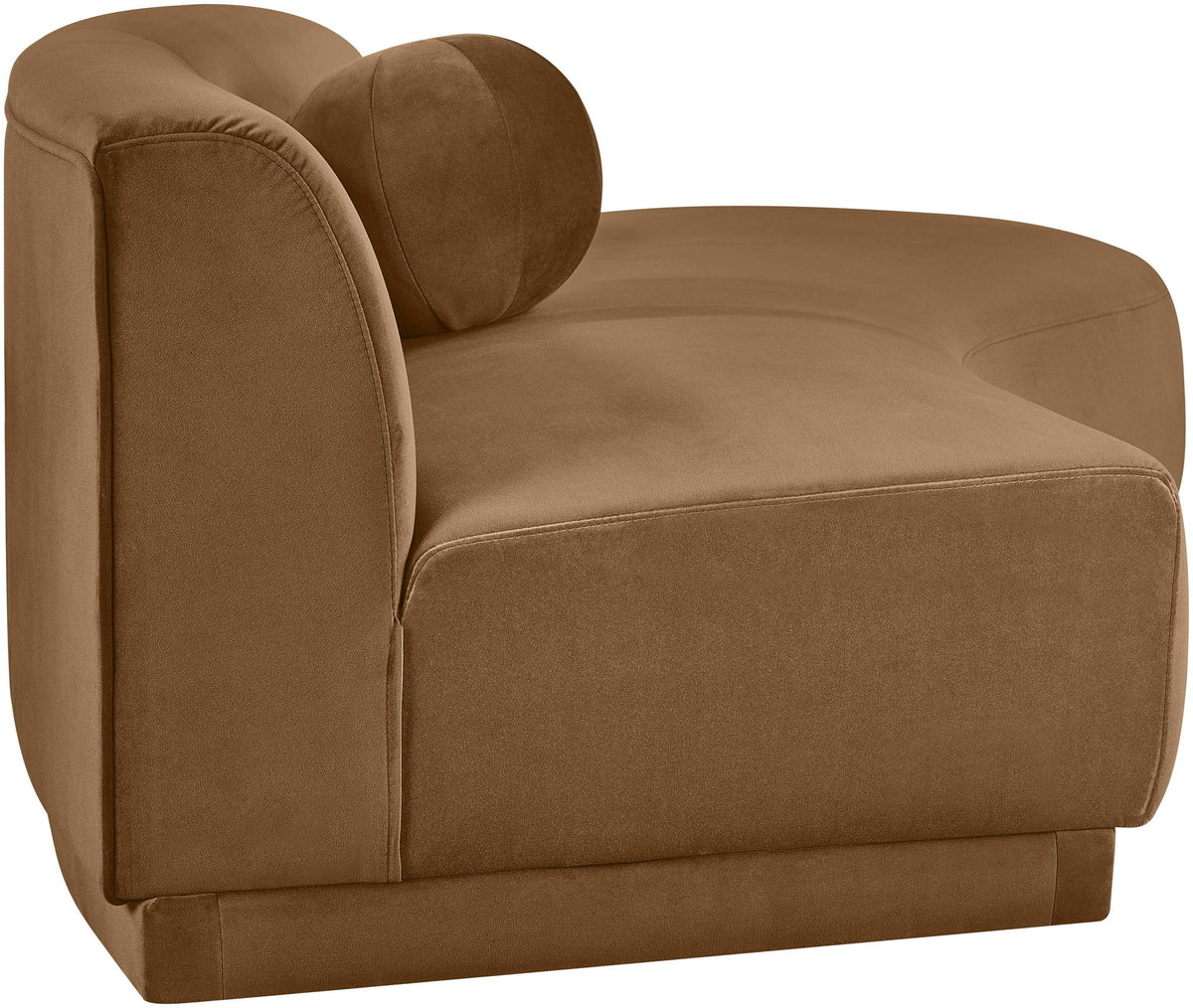Avra - 86" Velvet Performance Fabric Upholstered Sofa