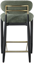 Load image into Gallery viewer, Riccio - Fabric Stool - Black Frame
