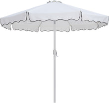 Load image into Gallery viewer, Amalfi - Aluminum Patio Umbrella - White Base / White Pole
