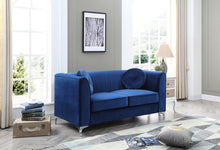 Load image into Gallery viewer, Glam Styled Micro Suede Loveseat
