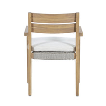 Load image into Gallery viewer, Arden - Wood And Wicker Patio Dining Chair (Set of 2) - Natural / Brown
