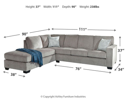 Altari - Sectional With Chaise