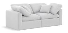 Load image into Gallery viewer, Indulge - Linen 2 Piece Modular Sofa - White
