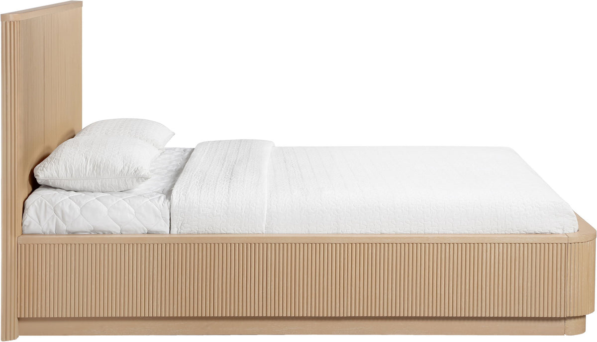 Astrid - Solid Wood And Oak Veneer Bed (3 Boxes)