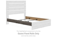 Load image into Gallery viewer, Graystorm - Queen Panel Rails - Brown Gray
