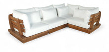 Load image into Gallery viewer, Mirella - 4 Piece Water Resistant Fabric Outdoor Patio Modular Sectional
