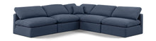 Load image into Gallery viewer, Indulge - Linen 5 Piece Modular Corner Armless Sectional
