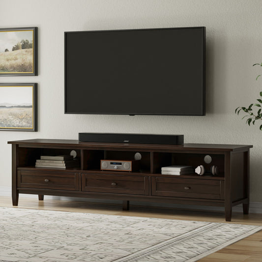 Warm Shaker - Handcrafted Low TV Media Stand - Ego Home Furniture