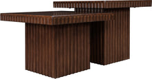 Load image into Gallery viewer, Spencer - 18" Oak Veneer 2 Piece Coffee Table
