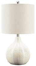 Load image into Gallery viewer, Rainermen - Ceramic Table Lamp  - Off White
